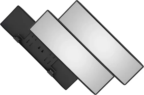 Miniatura 8 de Verivue Espejo retrovisor panorámico universal de 12 pulgadas, espejo retrovisor antirreflejos de gran ángulo para automóvil, accesorios de espejo