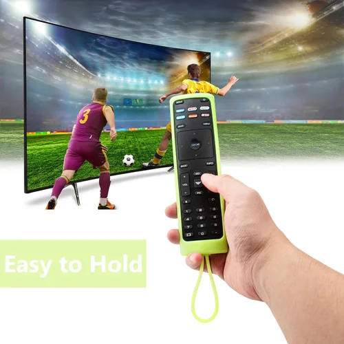 Miniatura 6 de Paquete de 2 fundas para control remoto Vizio, compatible con Vizio Remote Case XRT136 / XRT140 Series Universal Smart TV Control Funda de silicona