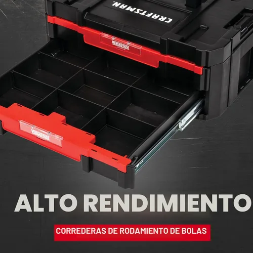 Miniatura 5 de CRAFTSMAN Caja de herramientas de plástico con cajones, organizador y almacenamiento (CMST17804)