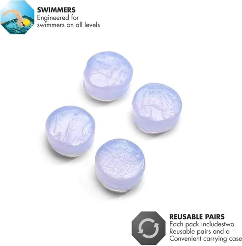 Miniatura 3 de Tyr Paquete de 6 pares de tapones para los oídos de silicona suave