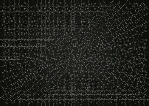 Miniatura 2 de Ravensburger - Krypt Black - Rompecabezas de 736 piezas - Un verdadero desafío de rompecabezas - Solo una pizca de cambio de color degradado negro