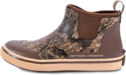 Miniatura 59 de Gator Waders Botas de campamento para hombre, zapatos impermeables hasta el tobillo para lluvia y barro, pesca, caza y ropa de campamento