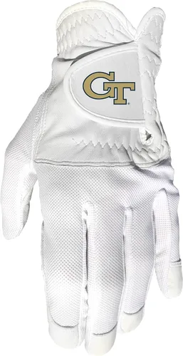 Miniatura 12 de Guante de golf para mano izquierda de Team Golf NCAA para hombre, para jugadores diestros, talla única, incluye marcador de bola magnético extraíble