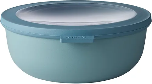 Miniatura 20 de Rosti Mepal Cirqula - Cuenco para almacenar alimentos y servir con tapa, alto de 3.1 cuartos de galón, color baya
