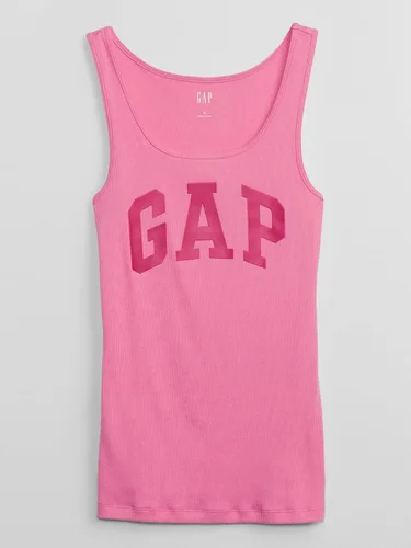 Miniatura 5 de GAP Women's Ribbed Tank Top Logo