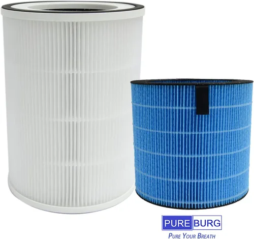 Miniatura 5 de PUREBURG Juego de filtros de repuesto compatible con Afloia MIRO PRO, purificador de aire humidificador 2 en 1 de KILO PRO, H13 HEPA con filtro