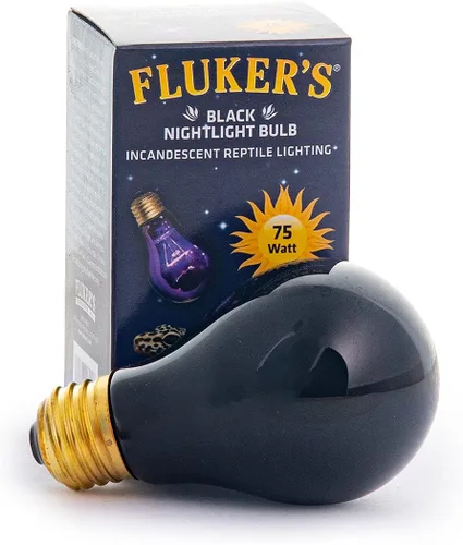 Miniatura 7 de Fluker's Bombillas incandescentes negras para reptiles, 60 vatios