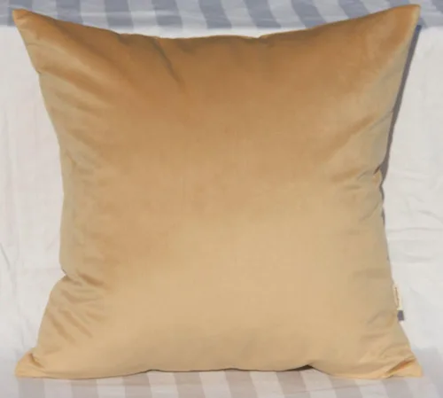 Miniatura 42 de TangDepot - Funda de almohada lisa de terciopelo, funda de cojín supersuave de lujo, muchas opciones de colores y tamaños