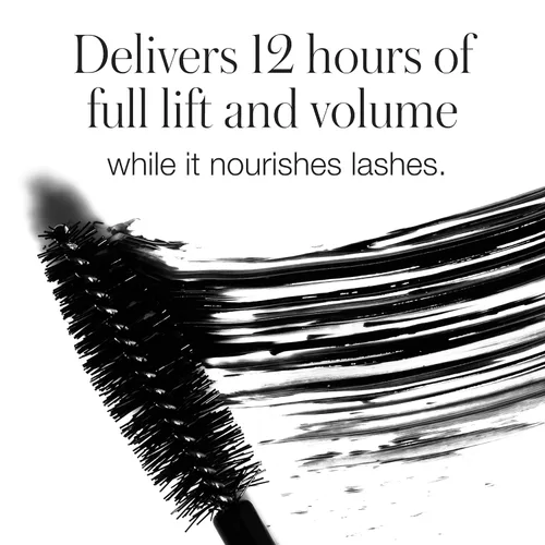 Miniatura 6 de RMS Beauty Straight Up - Máscara de péptidos voluminizadores, fórmula negra para alargar y engrosar péptidos nutritivos, impermeable, vegano y libre