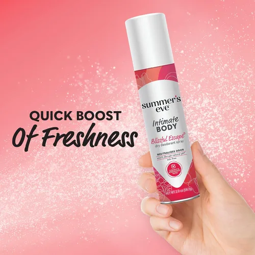 Miniatura 7 de Summer's Eve Blissful Escape Daily Refrescante Spray femenino, 2 onzas