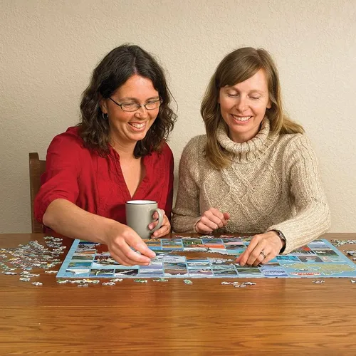Miniatura 3 de Cobble Hill - Rompecabezas de 1000 piezas, Parques Nacionales y Reservas de Canadá, póster de muestra incluido