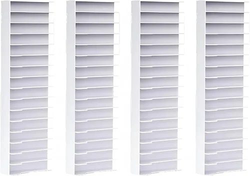 Paquete de 4 soportes de almacenamiento de videojuegos universales para PS5/PS4/PS3/PS2/Xbox One/Xbox 360 y Xbox Series X/S/Wii/Switch/Switch 2