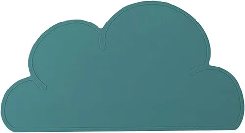 Miniatura 8 de Love Dream Tapete de silicona para alimentación de mascotas con borde elevado, antideslizante, impermeable, mantel individual para perros y gatos