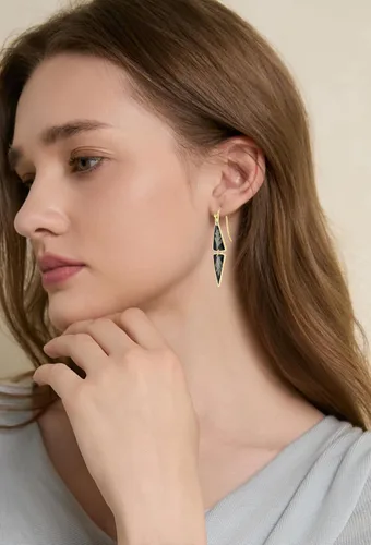 Miniatura 12 de Forget-Me-Not and Queen Anne's Lace Pressed Wildflower Earrings Pressed Flower Earrings Handmade Drop and Dangle Earrings Gift for Woman