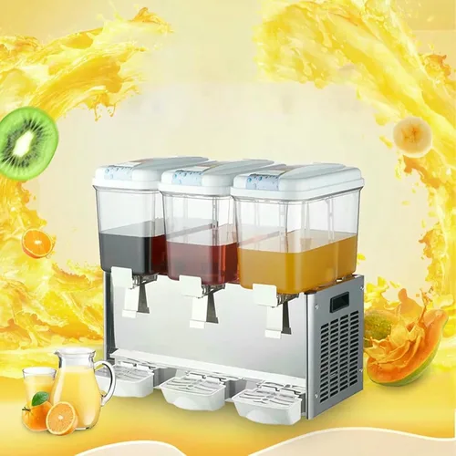 Miniatura 2 de Máquina congelada comercial del aguanieve del hielo de la bebida del jugo de la máquina del granizado comercial 54L, la fabricación de la bebida