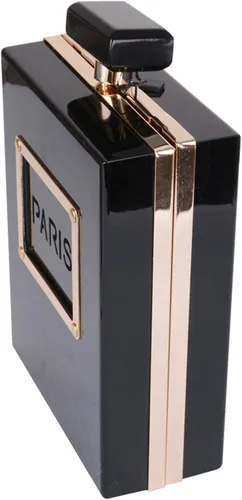 Miniatura 2 de bolso del lápiz labial Paris Perfume Forma Bolsos de noche para las mujeres