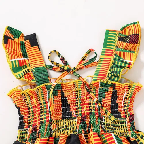 Miniatura 6 de YOUNGER TREE - Conjunto de ropa para bebé, diseño africano Dashiki Ankara