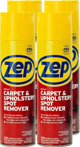 Miniatura 9 de Zep Eliminador instantáneo de manchas de alfombras y tapicería, 19 onzas (caja de 12) ZUSPOT19, sin frotar