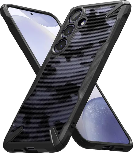 Miniatura 38 de Ringke Fusion-X para Samsung Galaxy S22 Ultra Funda [Recortes Precisos para Lentes de Cámara] Parachoques Mejorado Resistente Uso Rudo a Prueba
