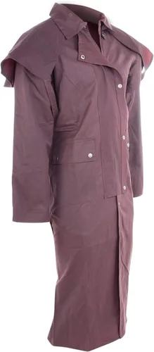 Miniatura 9 de New Outback Brown Western oilskin impermeable Australiano plumero Escudo