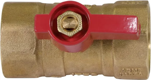 Miniatura 3 de Flextron FTGV-01F01F - Válvula de bola de gas, 1 x 1 pulgada