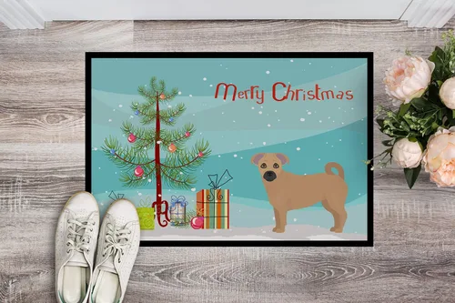 Miniatura 267 de Caroline's Treasures CK3799MAT Akita Shepherd - Tapete de árbol de Navidad de 18 x 27 pulgadas, tapete para puerta delantera, interior y exterior