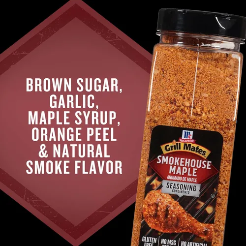 Miniatura 10 de McCormick Parrilla Mates Smokehouse Maple Sazonando, 28 oz