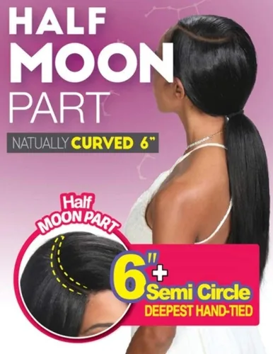 Miniatura 2 de Zury Peluca Sis Sassy Lively Spirit con parte media luna HM-H MAX (1)