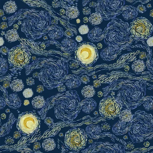 Papel pintado autoadhesivo de arte impresionista moderno, despegar y pegar, 17.71 x 118.1 pulgadas, papel de contacto removible, abstracto, cielo