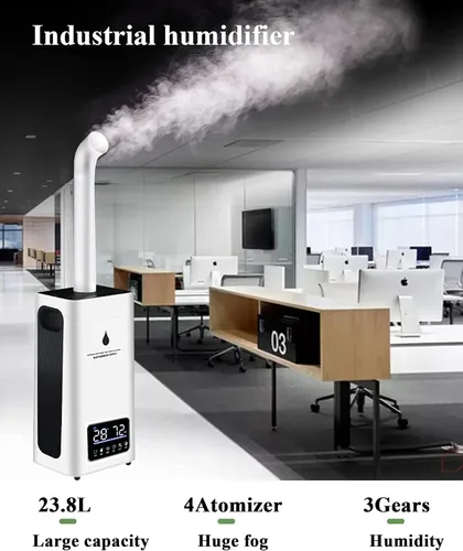 Miniatura 5 de Humidificadores comerciales industriales humidificador de toda la casa 2000sq.ft humidificador de habitación grande 60.9 fl oz/h 23.8L/6.2galones