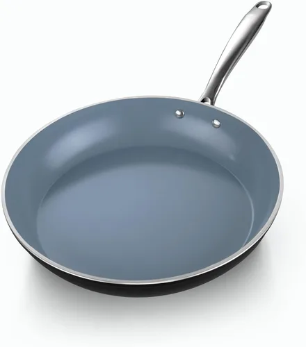 Miniatura 7 de Cook N Home Los juegos de ollas y sartenes clásicas de cerámica antiadherentes incluyen cacerola, sartenes, olla con tapas, utensilios de nailon