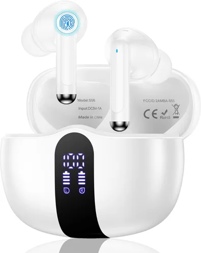 Miniatura 9 de Auriculares inalámbricos Bluetooth para iPhone 17e iPhone 17 Plus/17 Pro/17 Pro Max/16e/16/16 Plus/16 Pro/16 Pro Max/15/15 Pro, auriculares Samsung