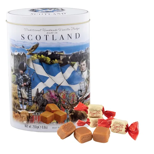 Miniatura 14 de Gardiners of Scotland Lata de Fudge Artesanal 250g (8.82 oz), Fudge de Vainilla Thank You Dogs