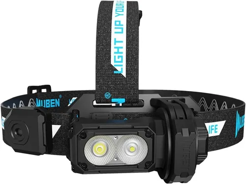 Miniatura 3 de WUBEN Sensor de control E7 para faros recargables, cambio de luz y ajuste de modo por detección, E7 Outdoor Essentials para correr, pescar, acampar