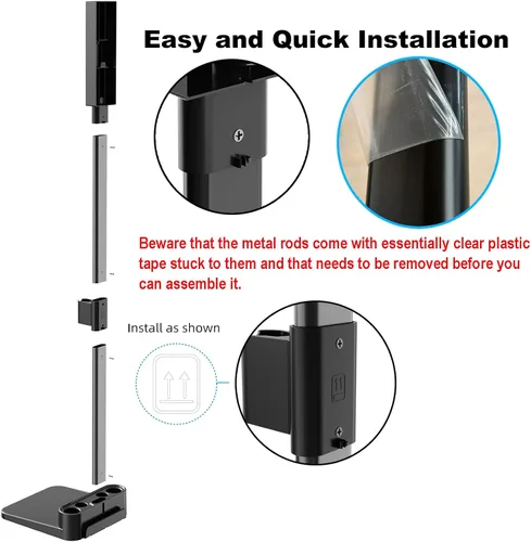 Miniatura 3 de Estación de acoplamiento y almacenamiento Foho compatible con soporte de aspiradora para Dyson V7 V8 V10 V11 V12 V15 SV18 SV21, soporte