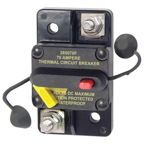 Miniatura 6 de Blue Sea Systems - Disyuntor 7035 Serie 187, montaje en panel, 25 A