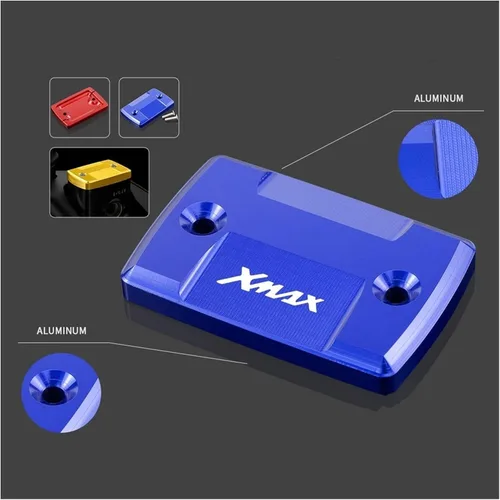 Miniatura 2 de Tapa protectora para Yamaha XMAX 125 250 300 XMAX125 XMAX250 XMAX300 2018 motocicleta aluminio frente líquido líquido depósito aceite cubierta