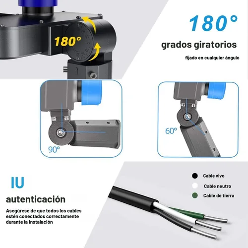 Miniatura 3 de ledmo Paquete de 3 luces LED de estacionamiento con fotocélula deslizante Fitter 26000lm al aire libre del atardecer al amanecer, caja de zapatos