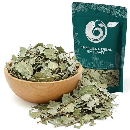 NY Spice Shop Kinkeliba Hojas de té de hierbas – Kinkeliba de hojas sueltas – Té africano natural cosechado en la naturaleza – Hojas para preparar –