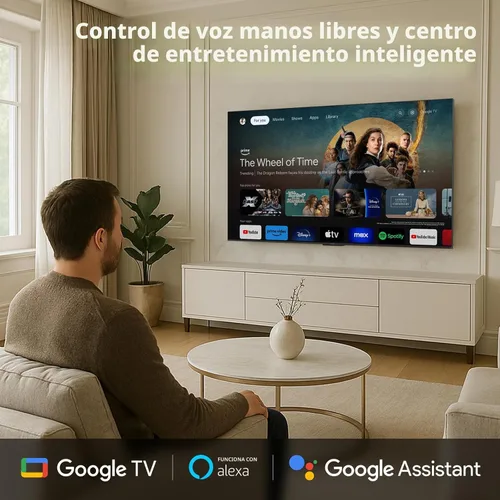 Miniatura 7 de iFFALCON Televisor inteligente Google Smart TV, Serie U85 de 55 pulgadas, QD-Mini LED 4K UHD - QLED, HDR 1000 nits, contraste 6000:1, modo de juego