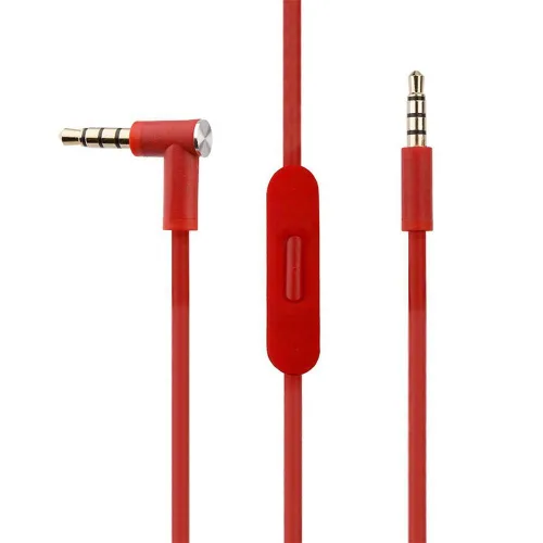 Miniatura 7 de Cable de audio de repuesto con micrófono en línea y control para auriculares Beats de Dr Dre Solo Studio Pro Detox Wireless Mixr Executive Pill