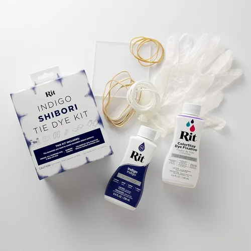 Miniatura 2 de Rit Kit de teñido anudado Indigo Shibori, número de modelo: 85847, azul