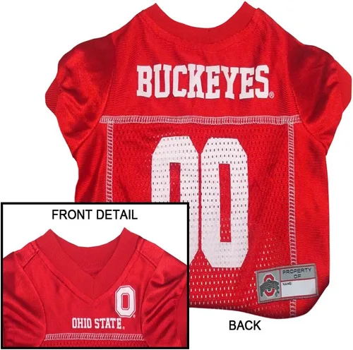 Miniatura 123 de Pets First NCAA College Georgia Bulldogs Camiseta de Malla para PERROS Y GATOS, XX-Large. Camiseta para Perro con Licencia de tu Equipo