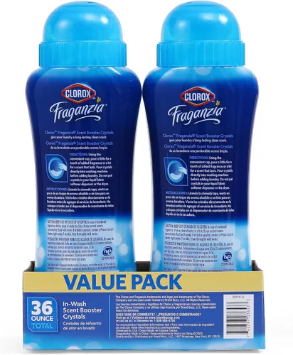 Miniatura 6 de Clorox Fraganzia - Cristales potenciadores de aroma para lavandería en aroma a lino - Perlas perfumadas para lavado para ropa y sábanas frescas