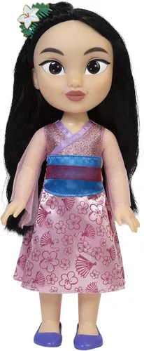 Miniatura 12 de Muñeca Disney Princess, mi amiga, Ariel de 14 pulgadas de alto. Incluye traje extraíble, tiara, zapatos y cepillo