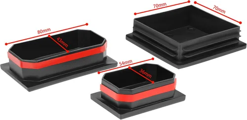 Miniatura 8 de BASIKER Tapones para Orificios de Tubo del Bastidor para Ford F150 Raptor 2017-2019 Tapas Anti Suciedad Barro y Residuos Tapones para Orificios