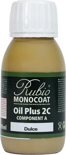 Miniatura 36 de Rubio Monocoat Muestra de Acabado de Aceite para Madera - Puro Aceite Plus Parte A Aceite de Linaza de Secado Rápido y Ecológico para Uso Pure