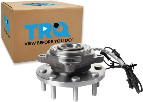 Miniatura 119 de TRQ Cojinete de rueda delantera y conjunto de cubo con sensor ABS compatible con Toyota Sequoia 2008-2022 Tundra 2007-2021
