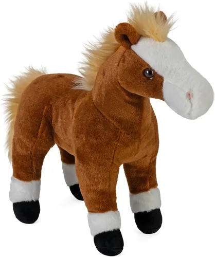 Miniatura 2 de Wild Republic Cuddlekins - Peluche de potro marrón de 8 pulgadas