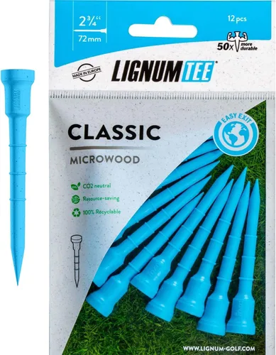LIGNUM Camisetas de golf irrompibles de microwood 50 veces más duraderas/ajustables/innovadoras fibra de madera y adhesivos naturales/camiseta de